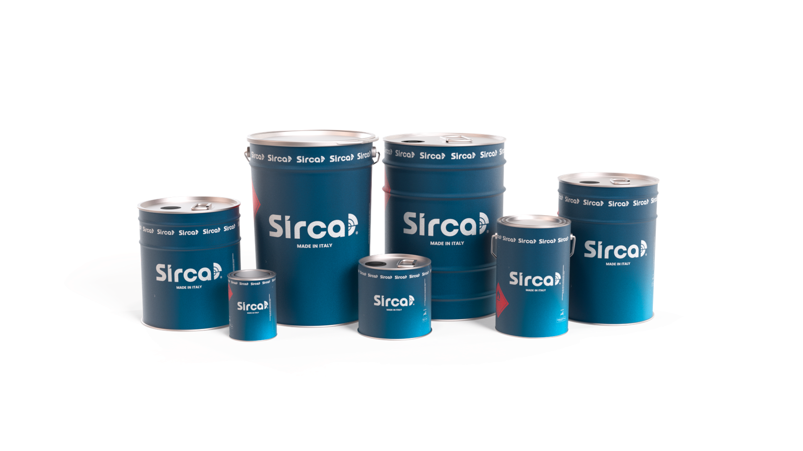 Линейка промышленных тар Sirca на растворителе